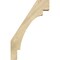 Ekena Millwork 6"W x 22"D x 34"H Merced Rough Sawn Knee Brace, Douglas Fir BRC06X22X34MRC00RDF - alternate 4